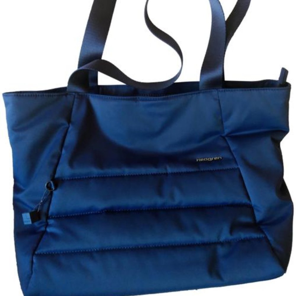 Hedgren Kyela Puffer Tote Halo Blue